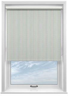 Emily Bond Cornish Stripe, Duckegg - Twist&Fit Roller Blind